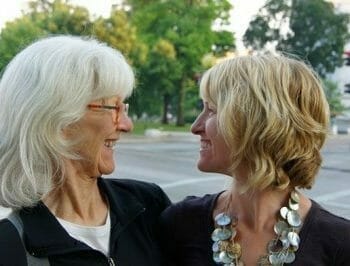 Madison Eats Food Tours founder Otehlia Cassidy with Mom