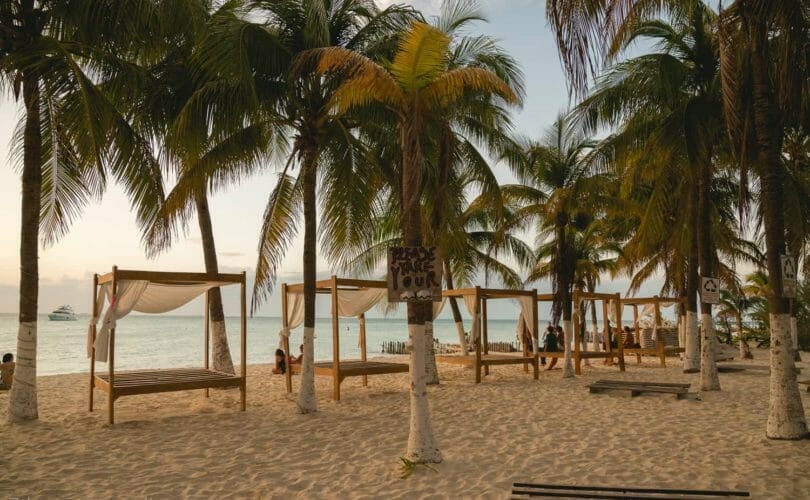 Bungalows at beachside