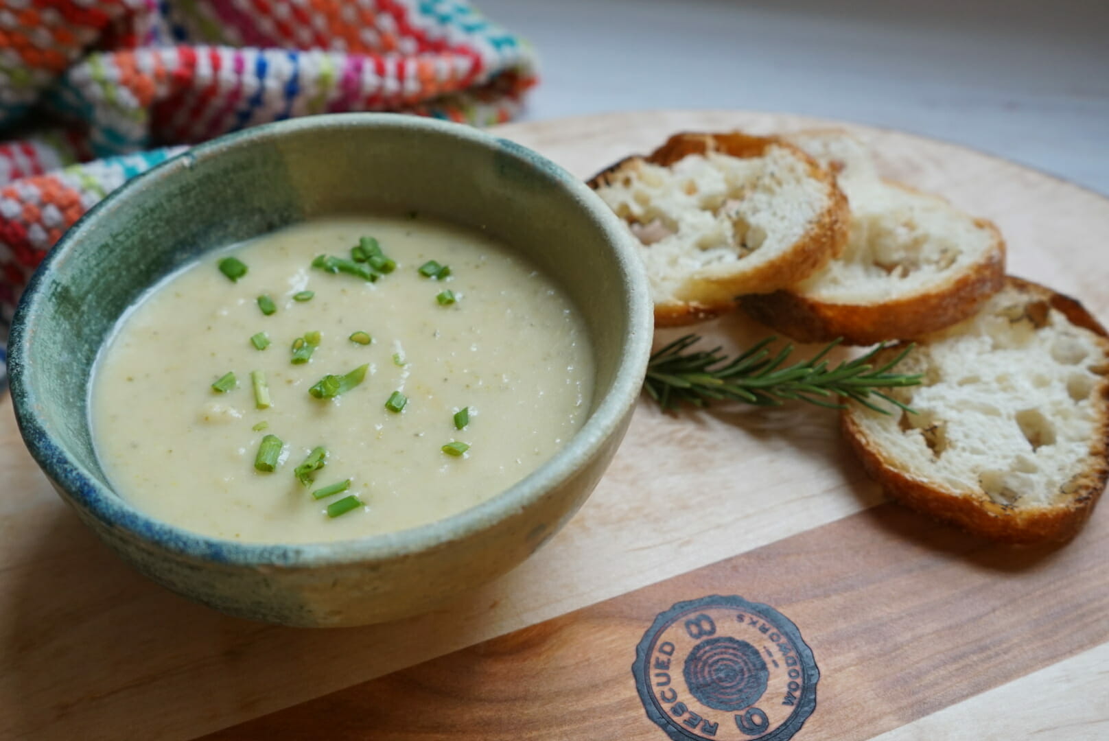 Cheesy Broccoli Potato Soup