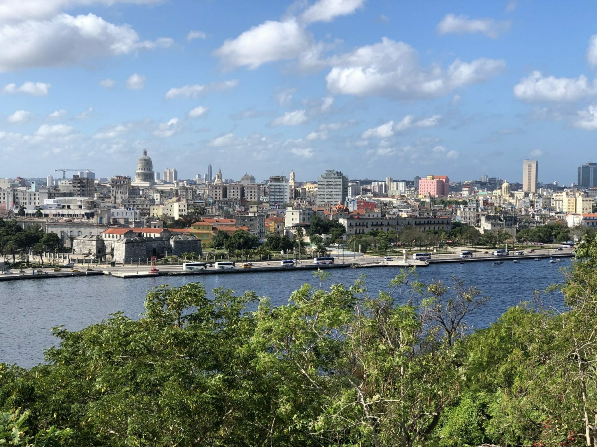 The view from Cristo de la Habana