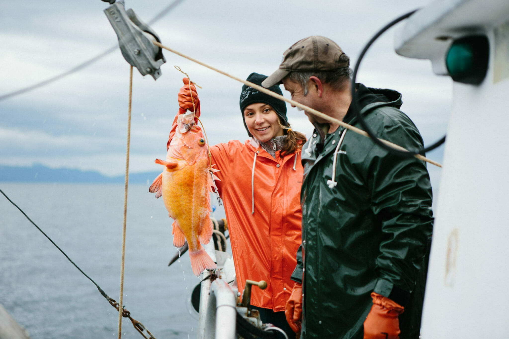 Photo of people fishing in Alaska