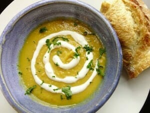 Sweet potato soup