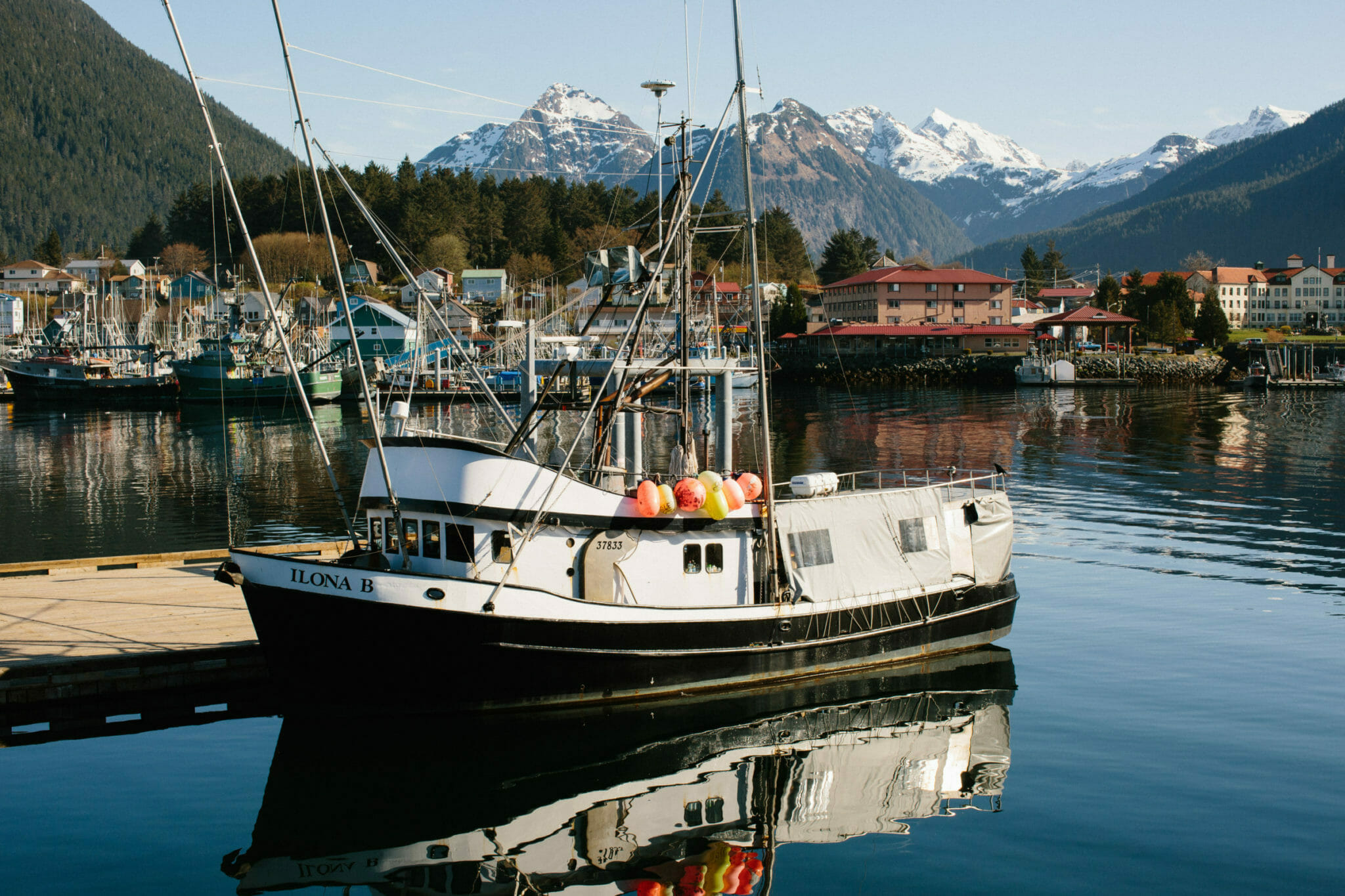 Photo of fishing boat in Alaska